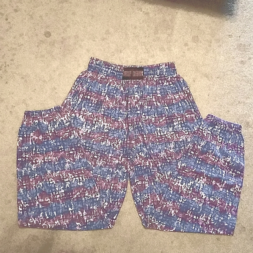 Blue and Purple Capris